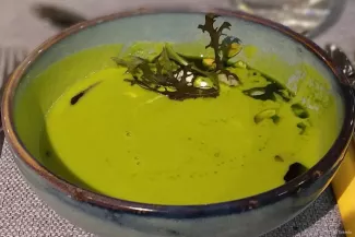 Erbsensuppe Pürree